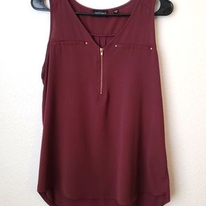 Tempted Light Burgundy Shirt